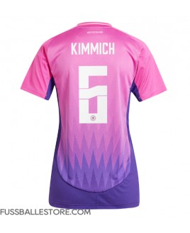 Günstige Deutschland Joshua Kimmich #6 Auswärtstrikot Damen EM 2024 Kurzarm